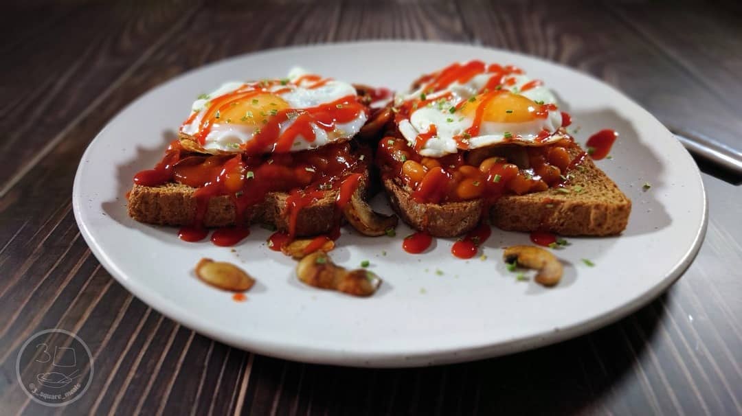 Egg and Beans on Toast