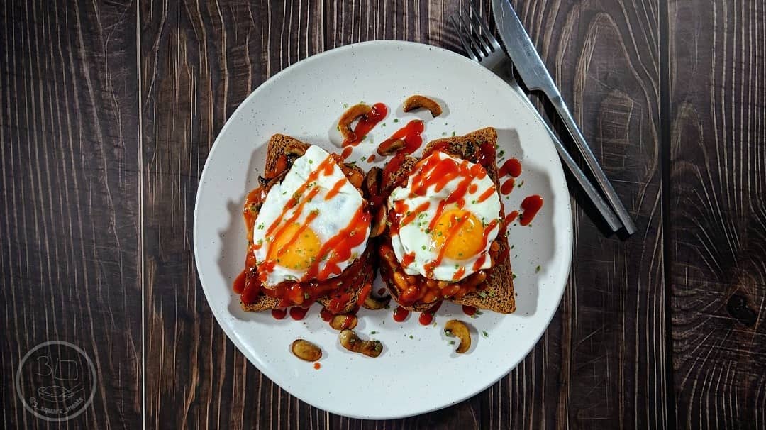 Egg and Beans on Toast