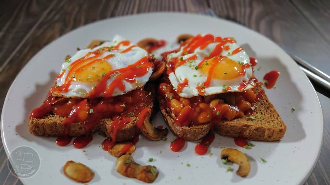 Egg and Beans on Toast