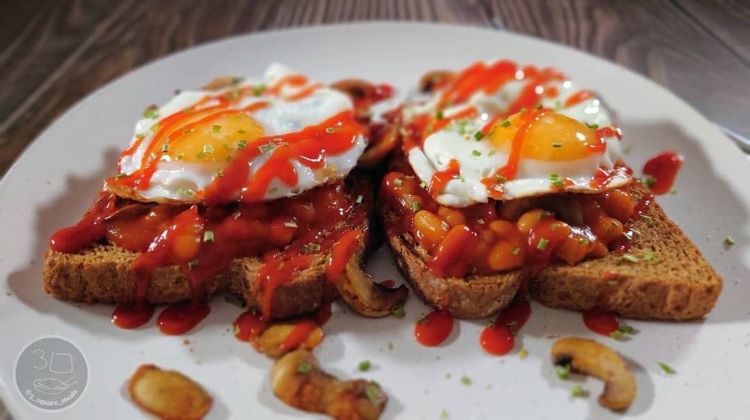 Egg and Beans on Toast