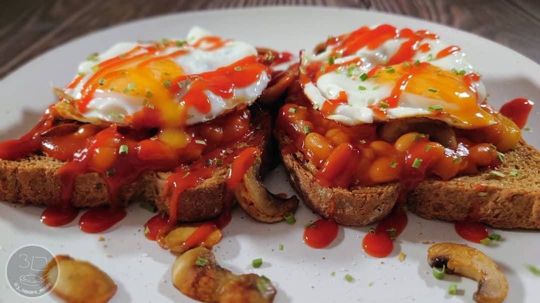 Egg and Beans on Toast