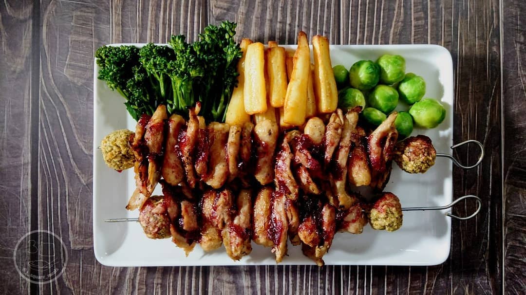 Festive Vegetarian Kebabs