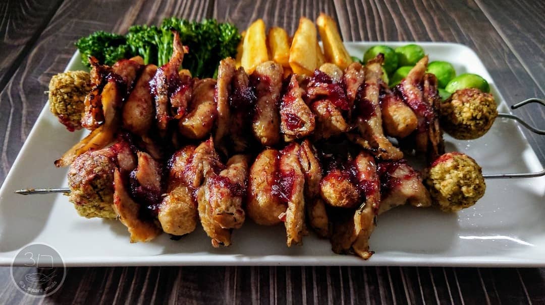 Festive Vegetarian Kebabs