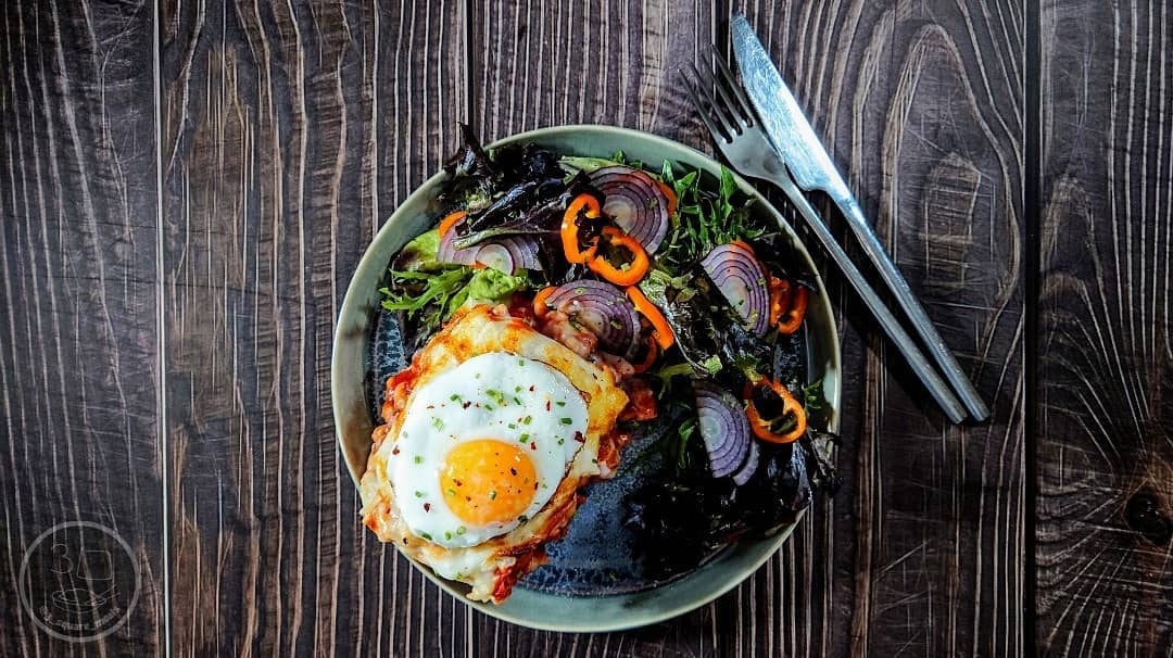 Breakfast Lasagne with Sausages