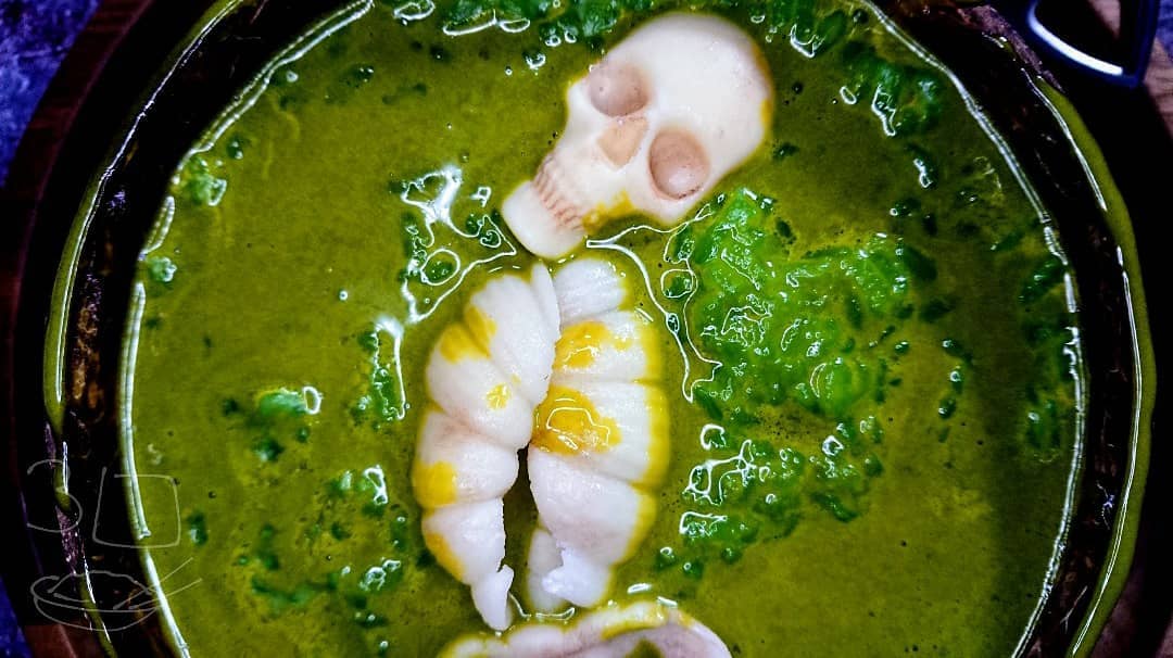 Halloween Caramel Acid Bath Rice Pudding