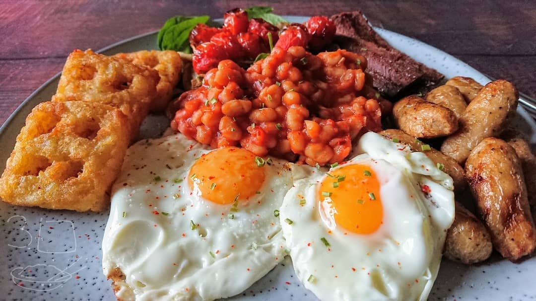 Vegetarian Full English Breakfast
