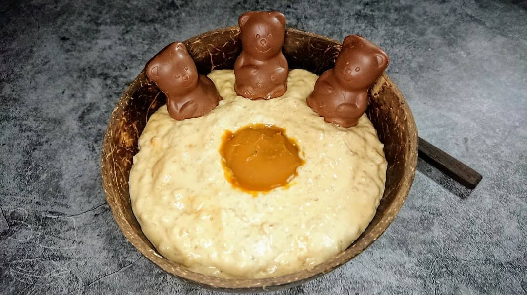 Goldilocks Inspired Caramel Porridge