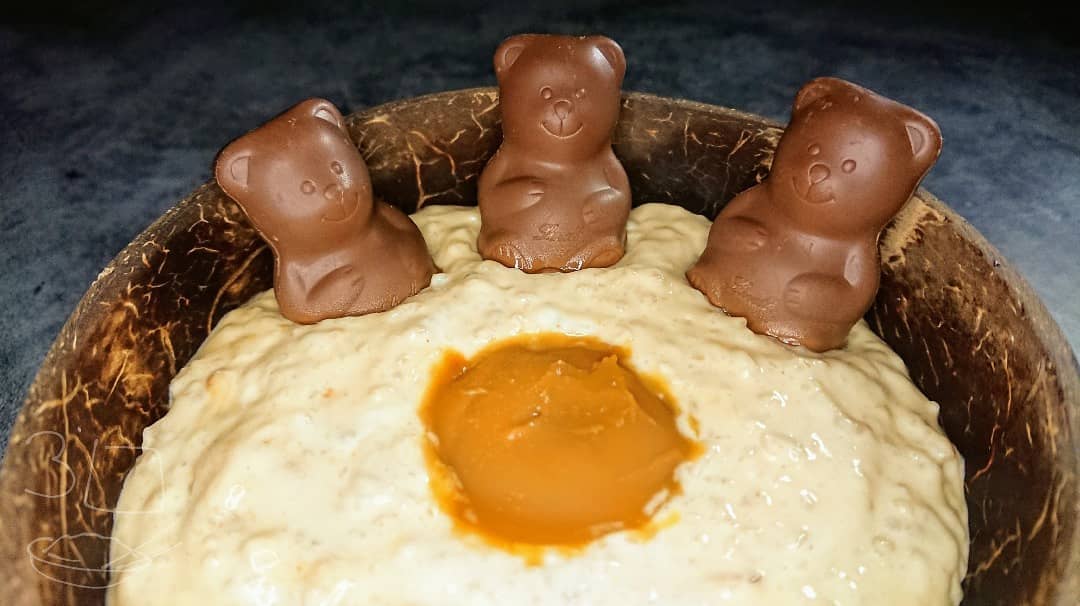 Goldilocks Inspired Caramel Porridge