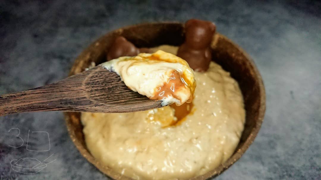Goldilocks Inspired Caramel Porridge
