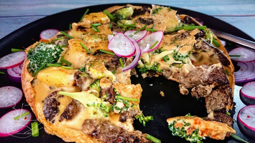 Beefless Gnocchi and Vegetable Pancake