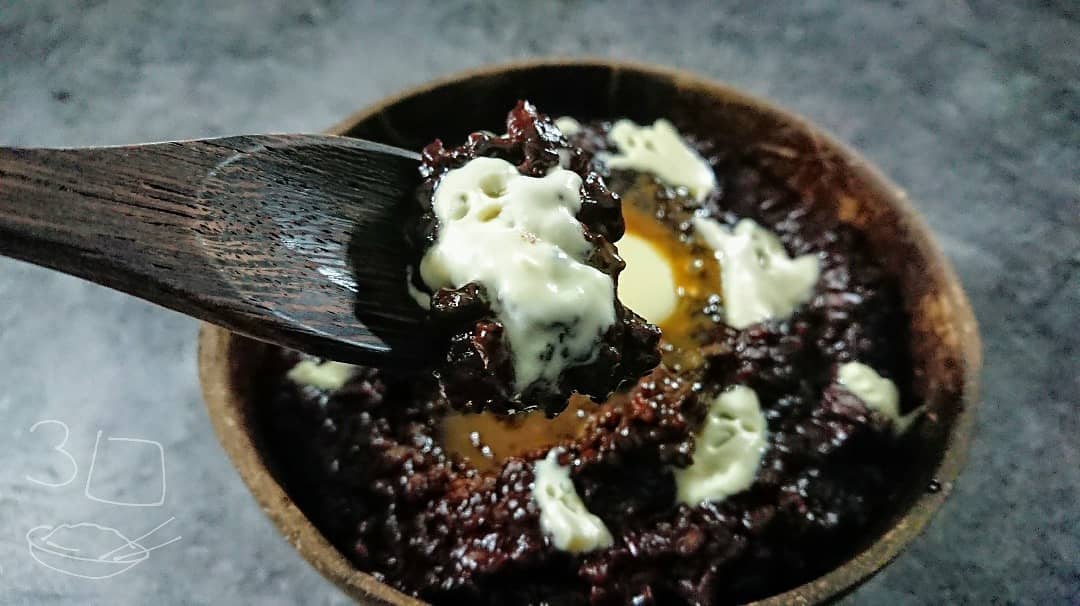 Haunted Chocolate Caramel Rice Pudding