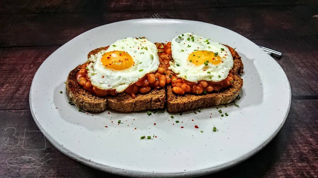 Eggs and Beans on Toast