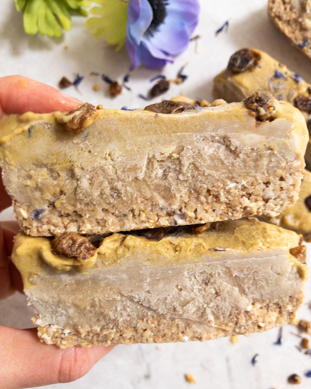 Vegan Salted Caramel Coffee Protein Bars