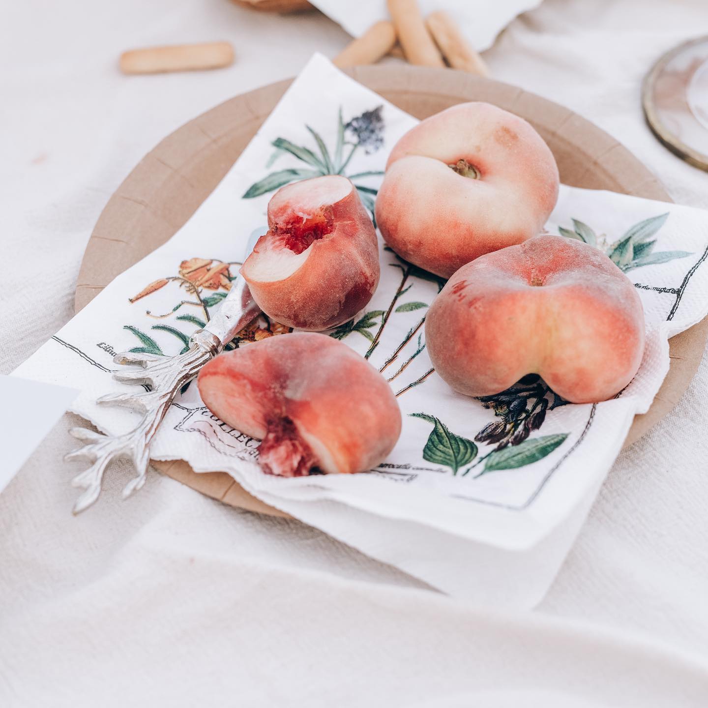 Nutritious Poached Peach Delight