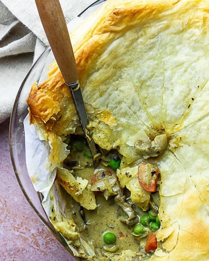 Vegan Chicken Pot Pie