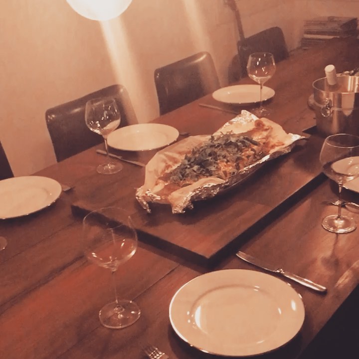 Baked Barramundi with Asian Aromatics and Herbs