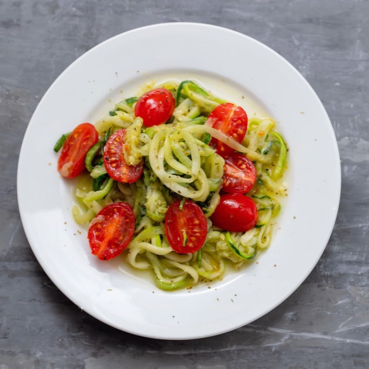 Lime Zoodles with Avocado Dressing