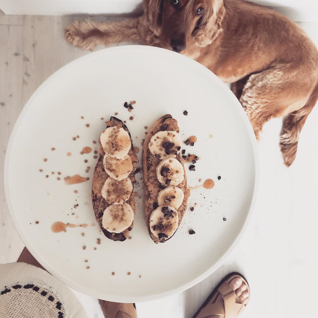 Sweet Potato Toasts with Nut Butter Toppings