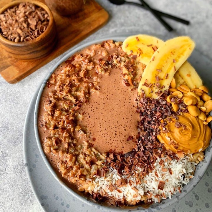 Vegan Hot Chocolate Porridge