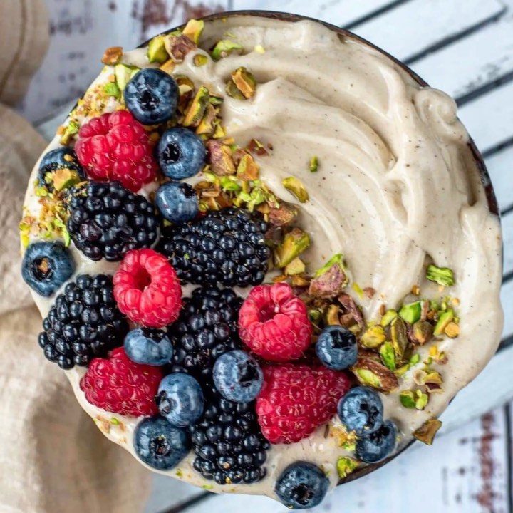 Homemade Vanilla Banana Nice Cream