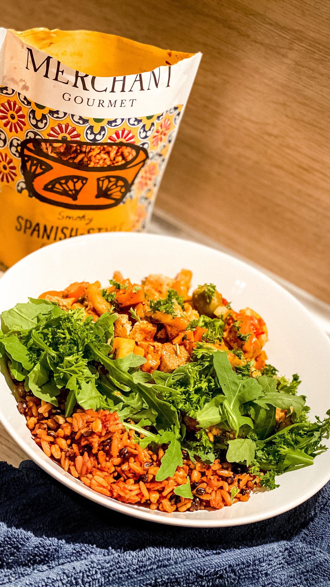 Smoky Spanish Tofu Vegetable Stir-Fry