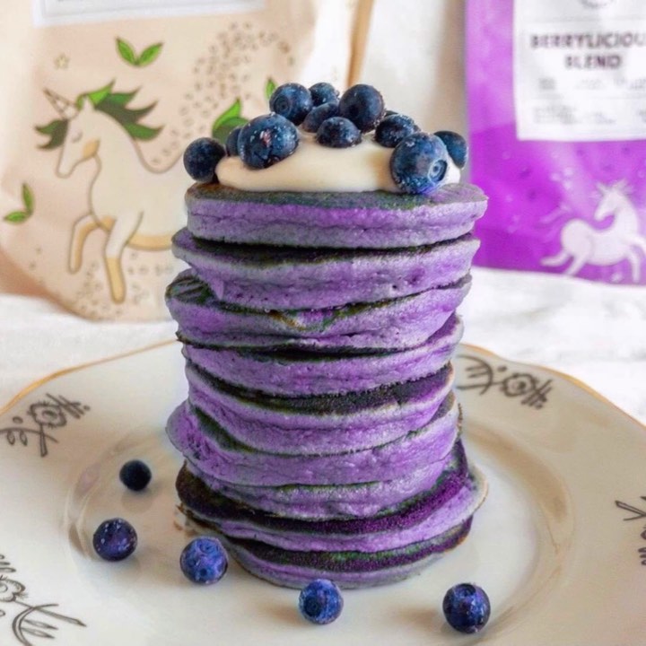 Protein-Packed Berrylicious Hemp Pancakes