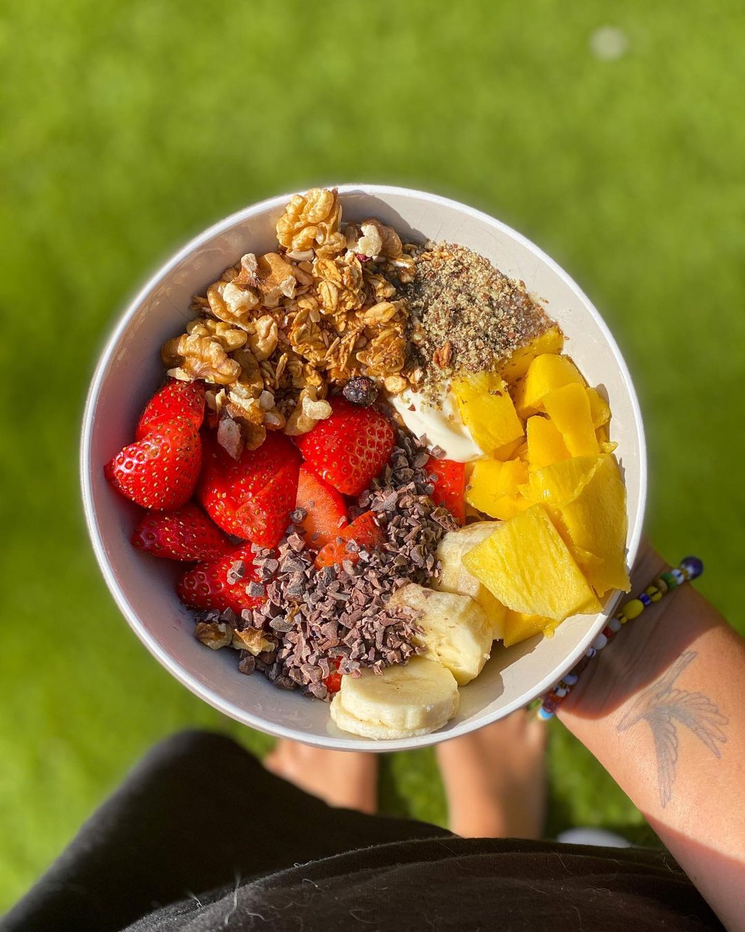 Simple Dairy-Free Yogurt Fruit Bowl