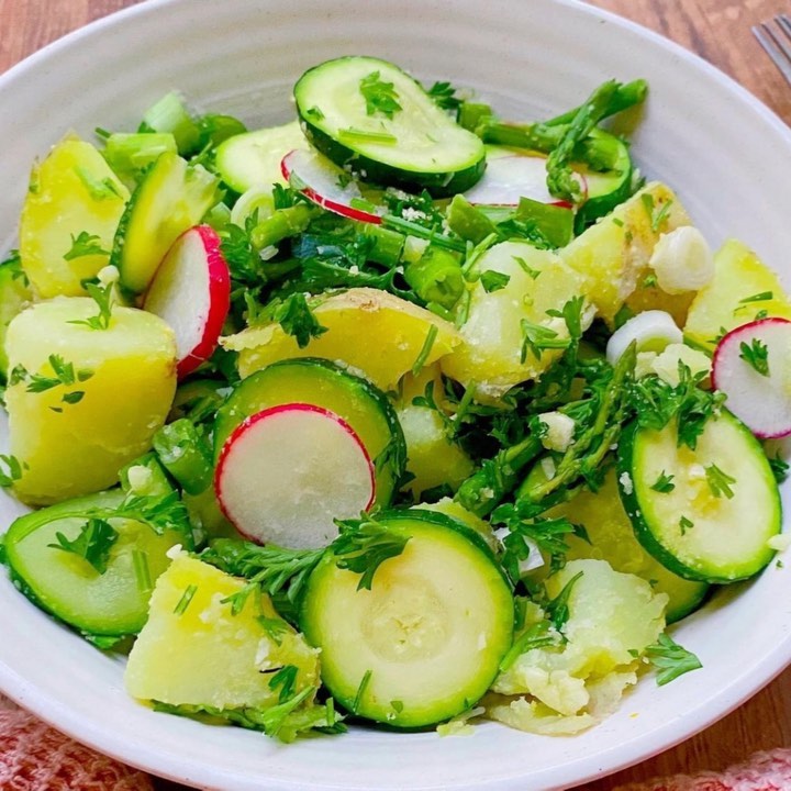 Fat-Free Salt-Free Potato Salad