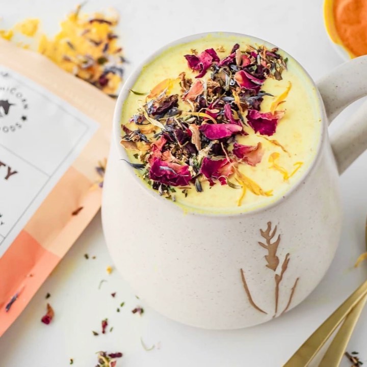 Golden Milk Latte Drink