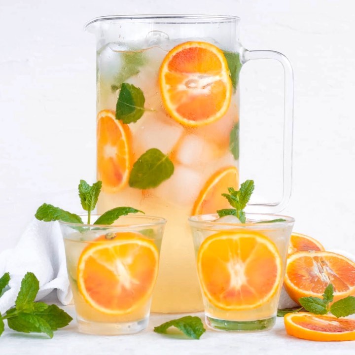 Blood Orange Infused Water