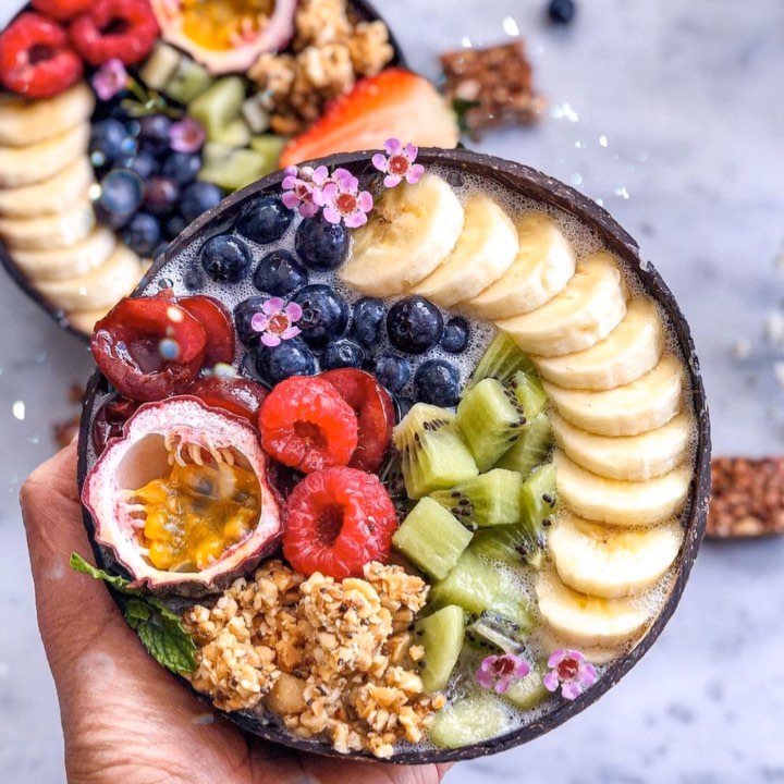Fruity Immune Boosting Smoothie Bowl