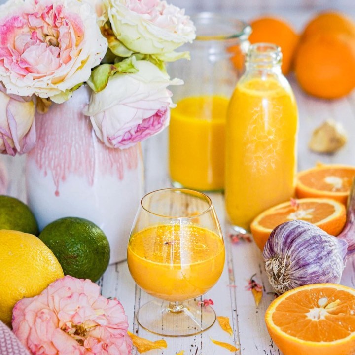 Ginger Turmeric Immunity Shots