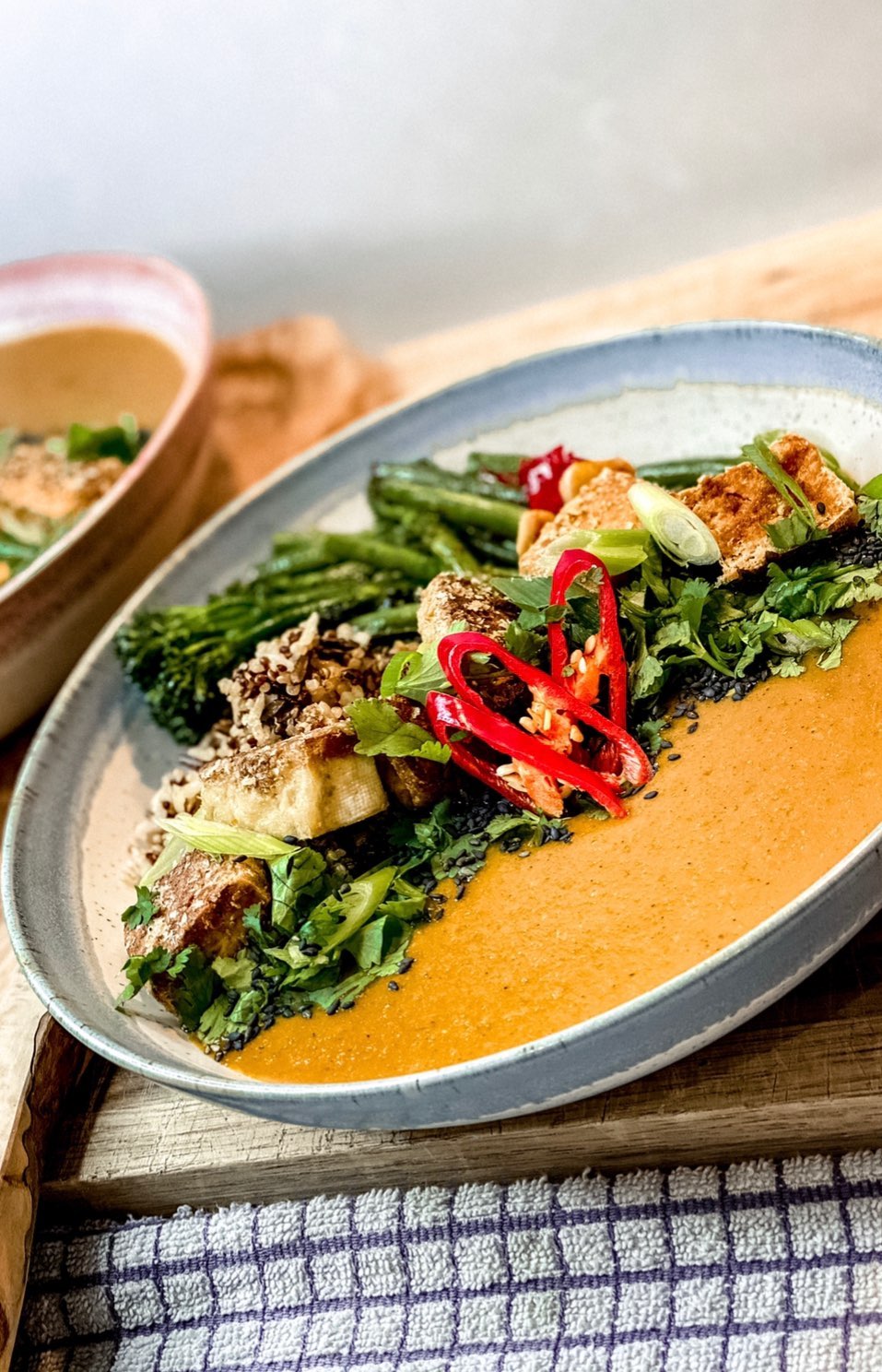 Carrot Coconut Curry with Spices