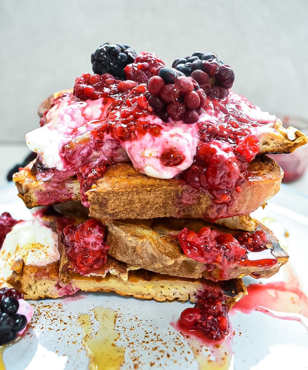 Protein Berry French Toast Breakfast
