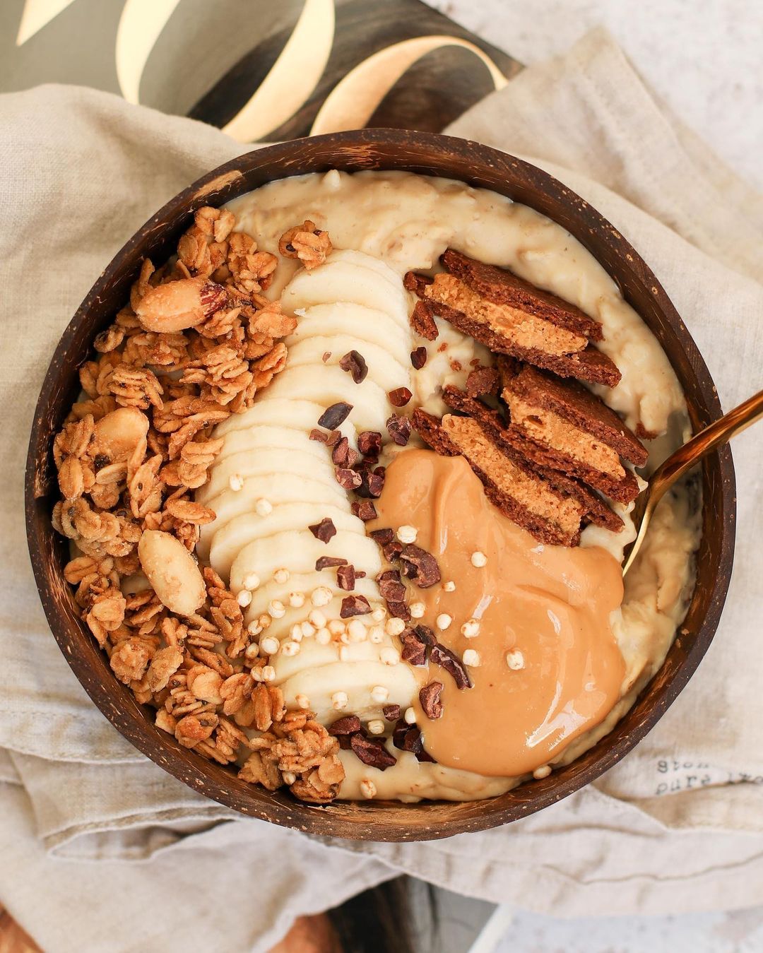 Triple Peanut Butter Oats