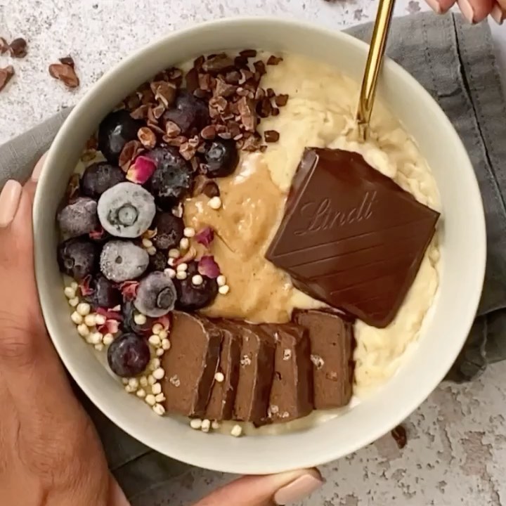 Vanilla Chocolate Brownie Oats