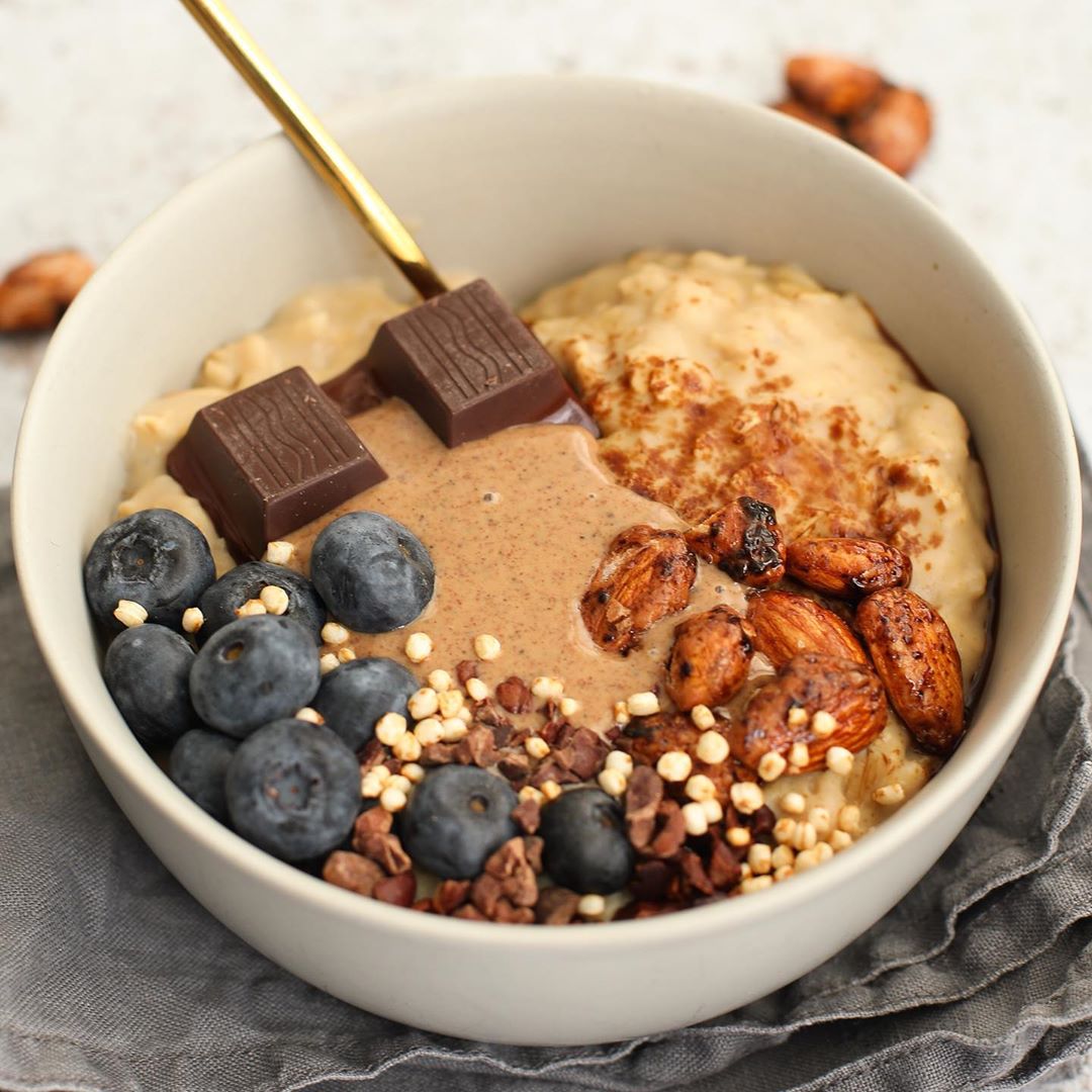 Espresso Almond Caramel Oats