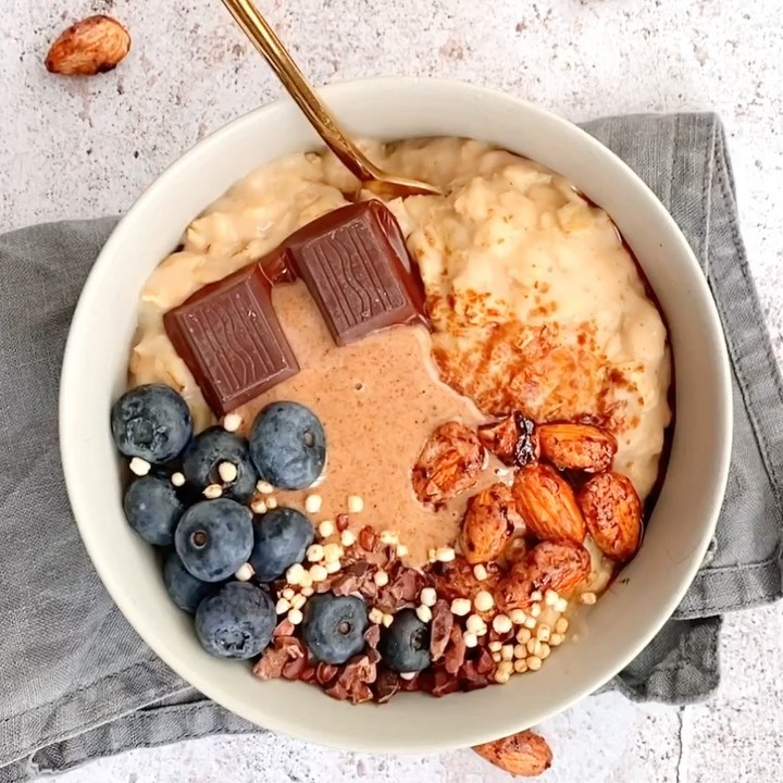 Espresso Almond Caramel Oats