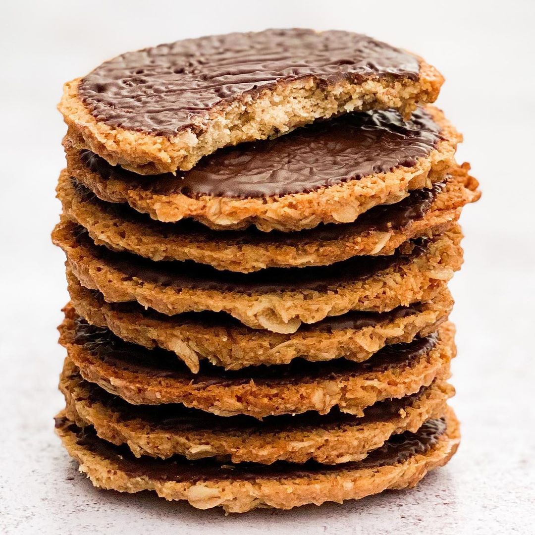 Healthy Chocolate Orange Hobnobs