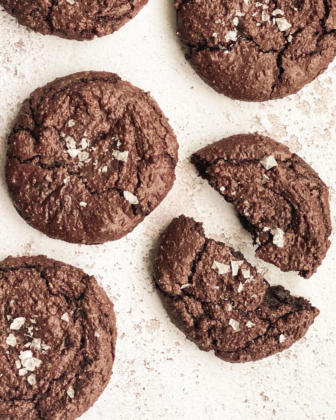 Tahini Chocolate Brownie Cookies