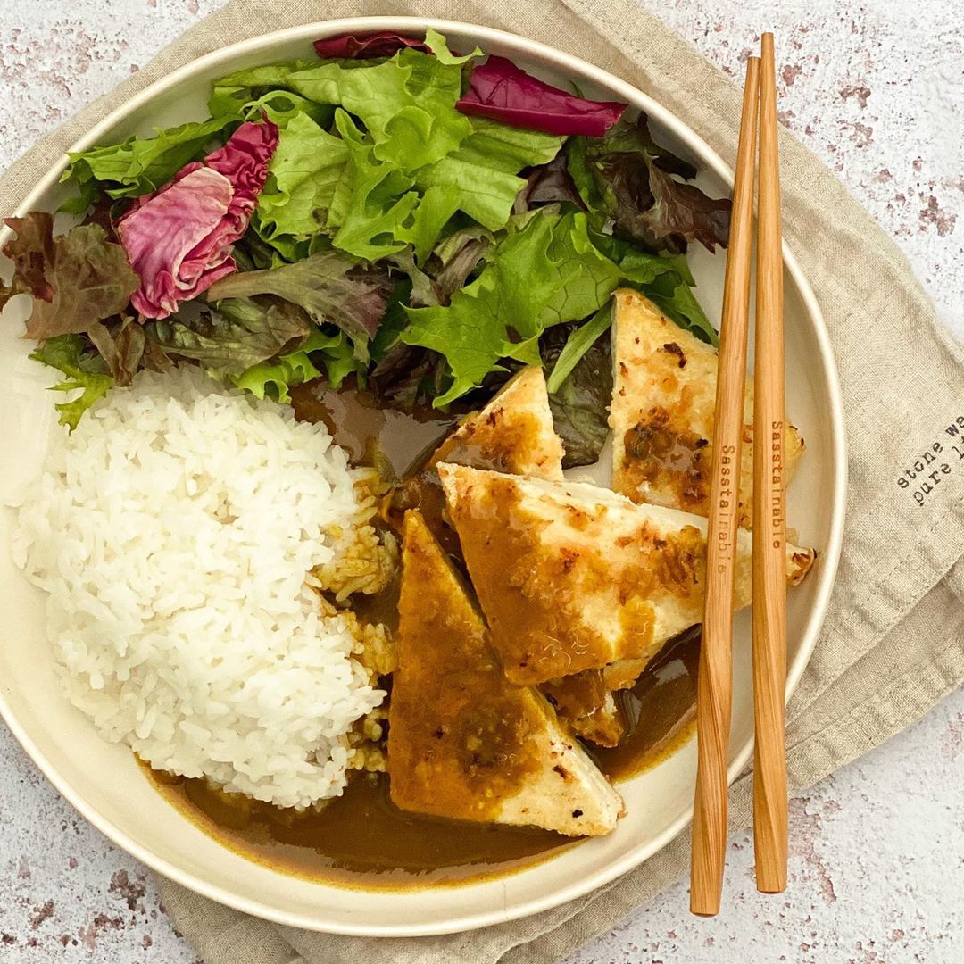 Vegan Tofu Katsu Curry