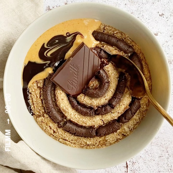 Cinnamon Whirl Baked Oats