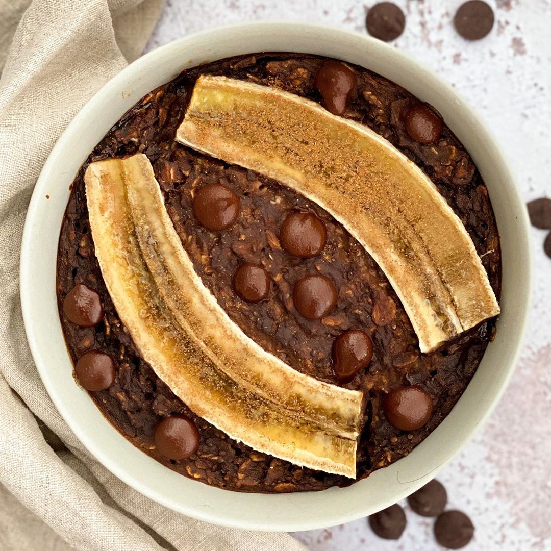 Chocolate Chip Banana Bread Baked Oats