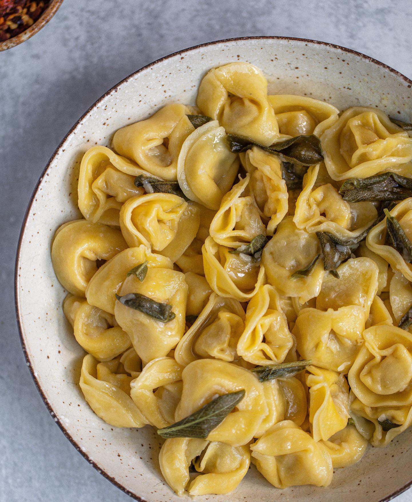 Vegan Burnt Butter Sage Tortellini
