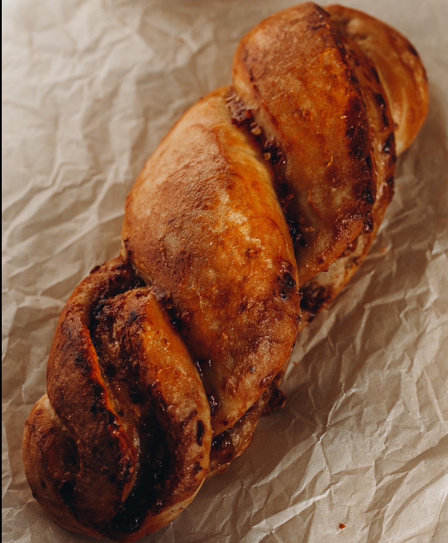 Vegan Sweet Chili Twist Bread