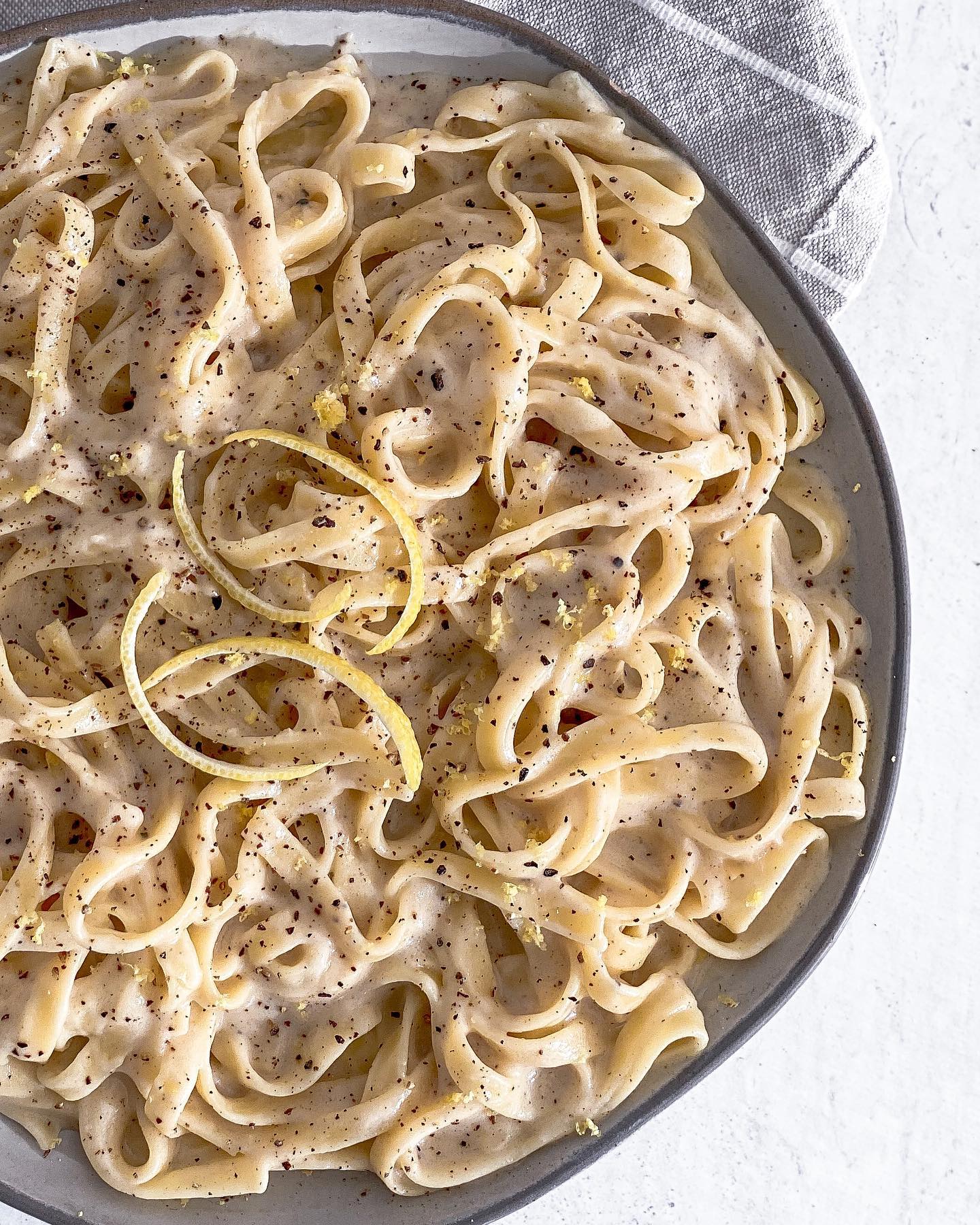 Lemon Béchamel Pasta