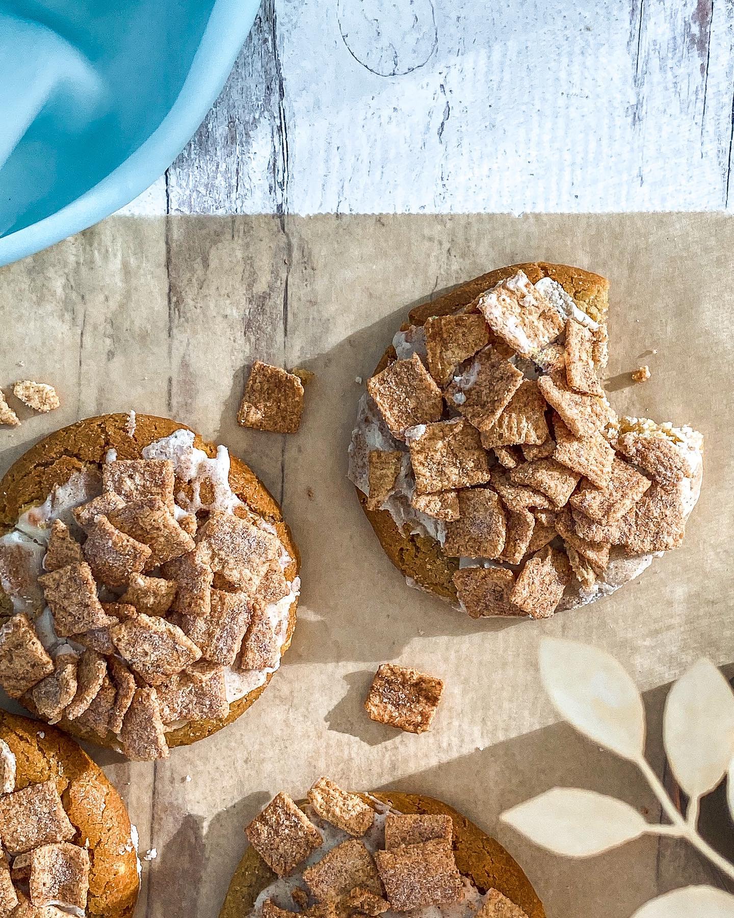Vegan Cinnamon Crunch Cookies
