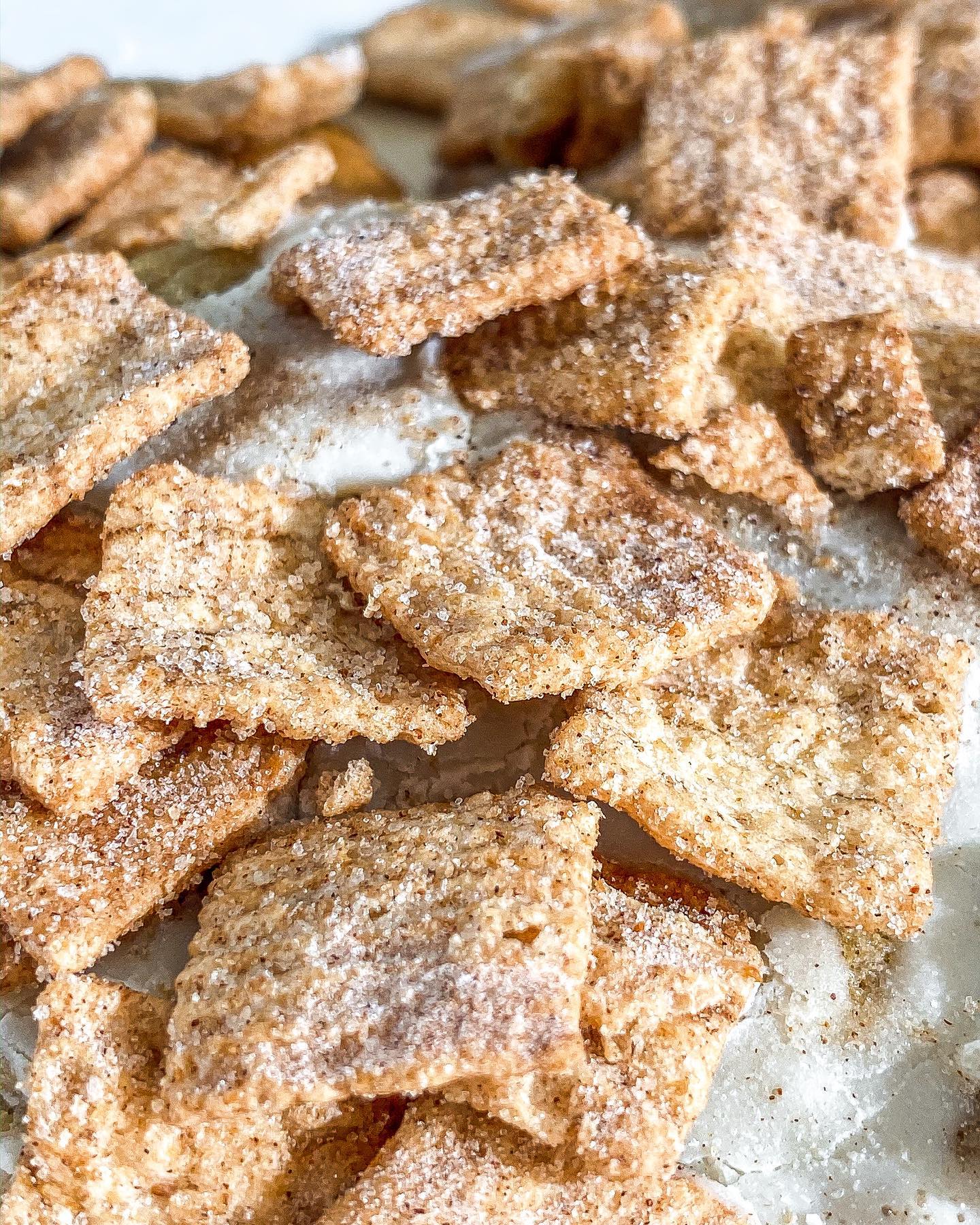 Vegan Cinnamon Crunch Cookies