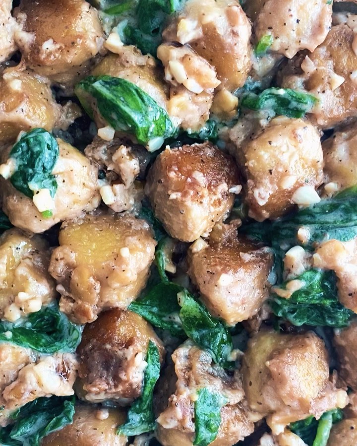 Indulgent Browned Butter Truffle Cauliflower Gnocchi