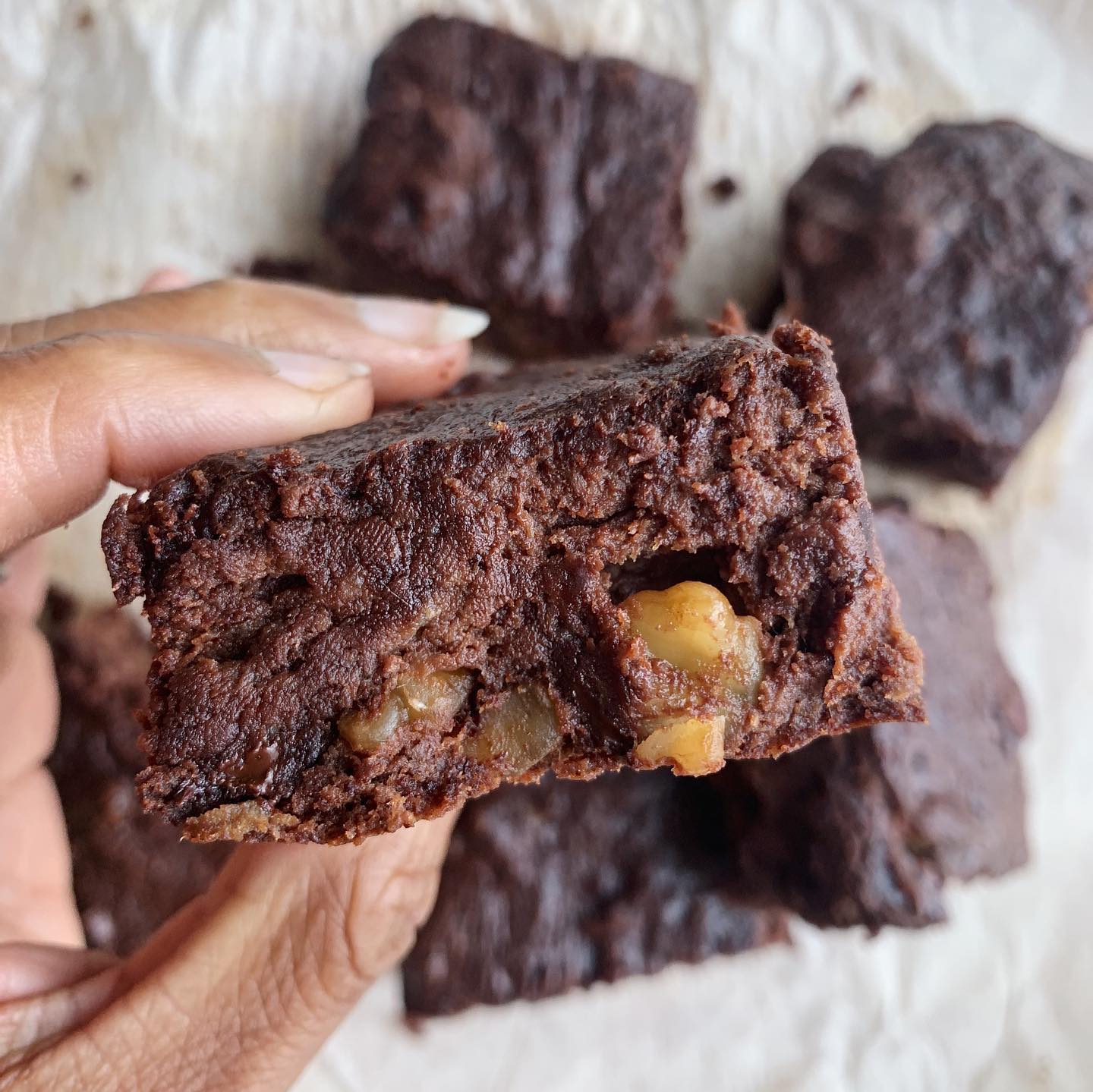 Superfood Walnut Banana Brownies